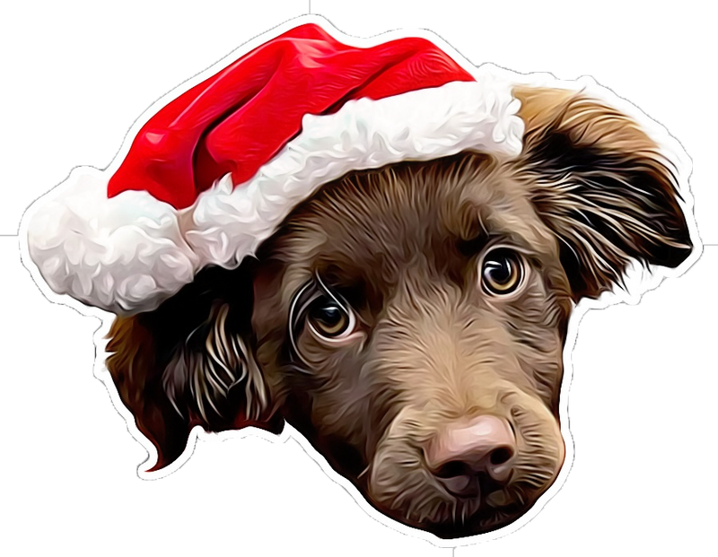 Festive Fudge Dog Air Freshener – Christmas Edition | CEUK