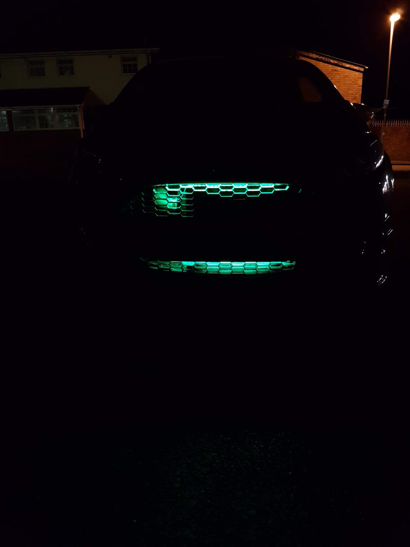 CEUK Chaser Grille LED Light Kit – RGB Bluetooth-Controlled Multi-Colour Strips