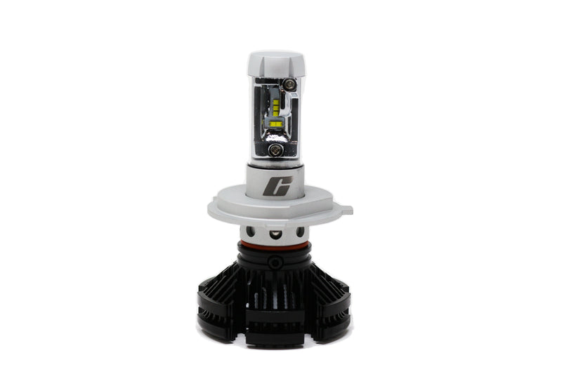 VW Up! Dip & Main Beam #Enhanced H4 LED Headlight Bulb Kit – 6000K with DIY Tint Film | 12,000 Lumens (472 | P43t)