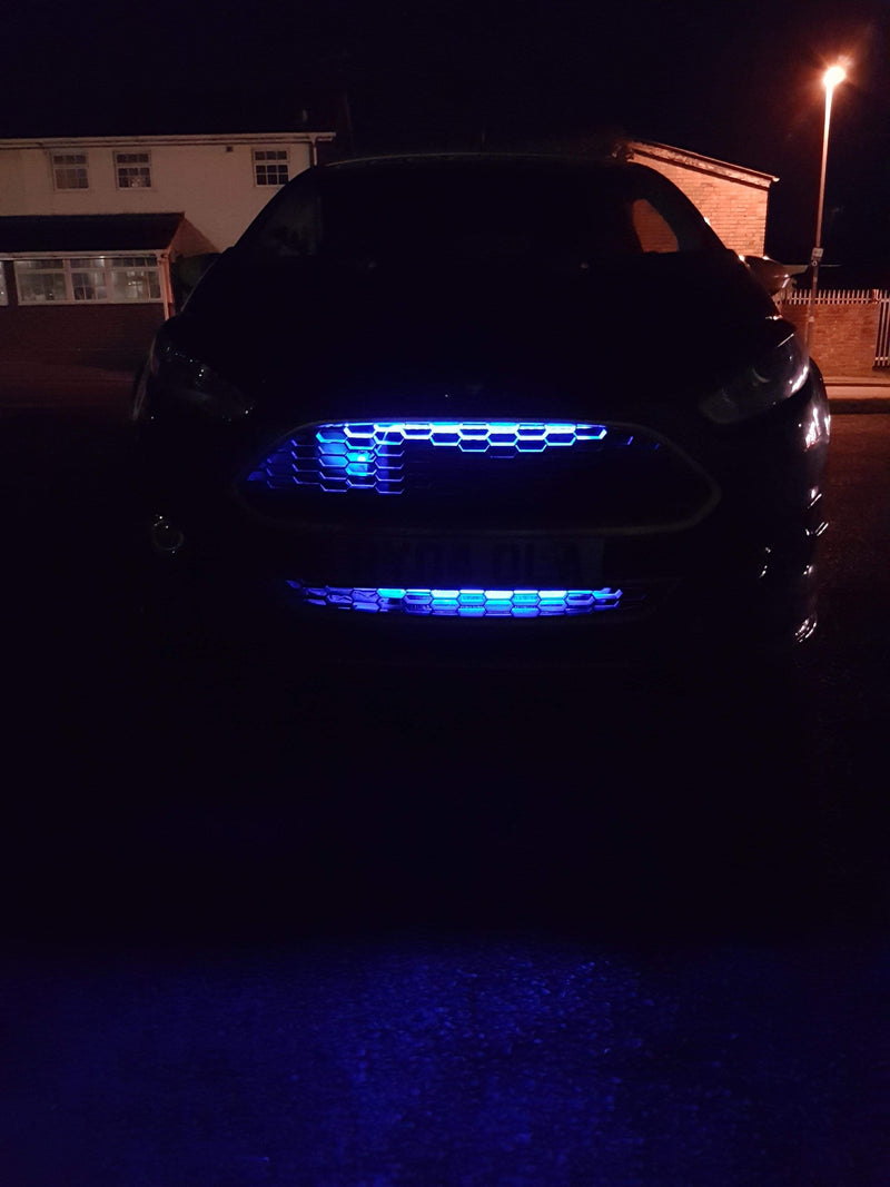 CEUK Chaser Grille LED Light Kit – RGB Bluetooth-Controlled Multi-Colour Strips