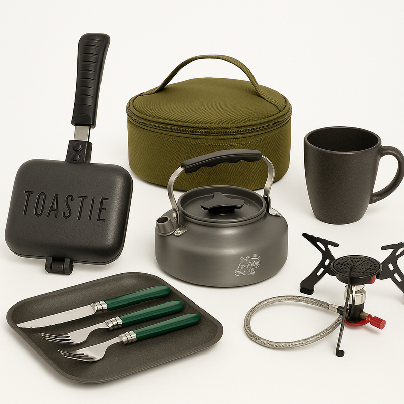 NGT Complete Outdoor Cooking Bundle - 4-Piece Essential Kit