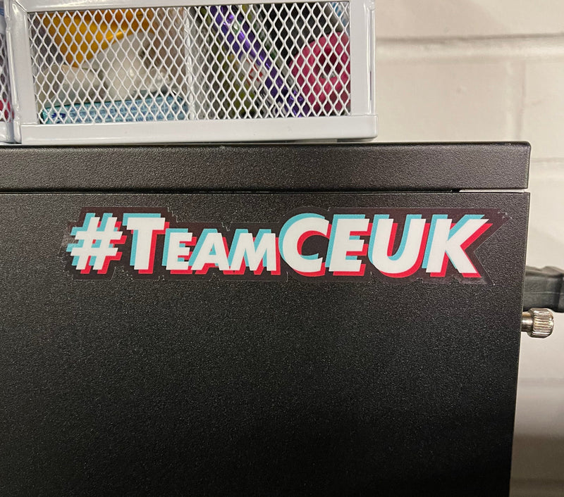 TeamCEUK Shimmer Effect Official Sticker