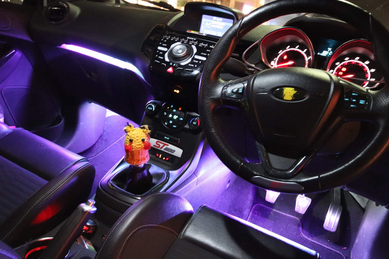 Chaser Edition Bluetooth RGB Footwell Strip Kit – MK4 Focus Interior LED Upgrade