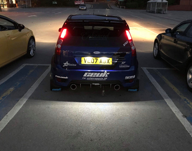 MK6 Fiesta LED Number Plate Light Unit | SMD Sealed Upgrade | CEUK (239 | C5W)