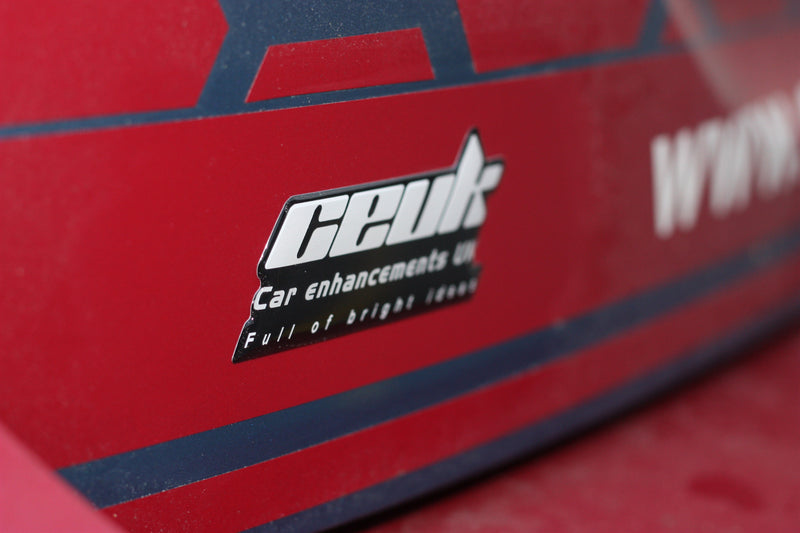 CEUK Official Logo Gel Badge | Resin Emblem Decal | Show Your #Enhanced Style