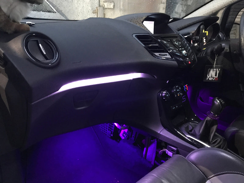 Enhanced Glove Box LED Strip for MK7 / MK7.5 Fiesta | Plug & Play