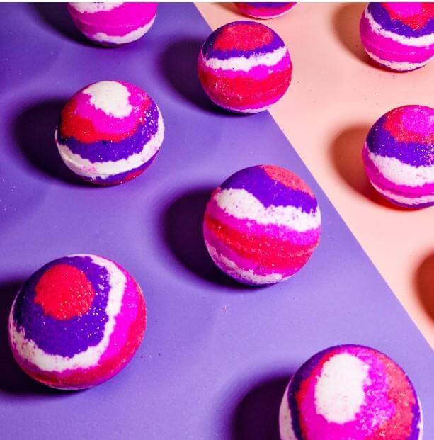 Raspberry Creme Bath Bomb