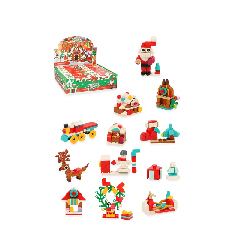 Christmas building blocks