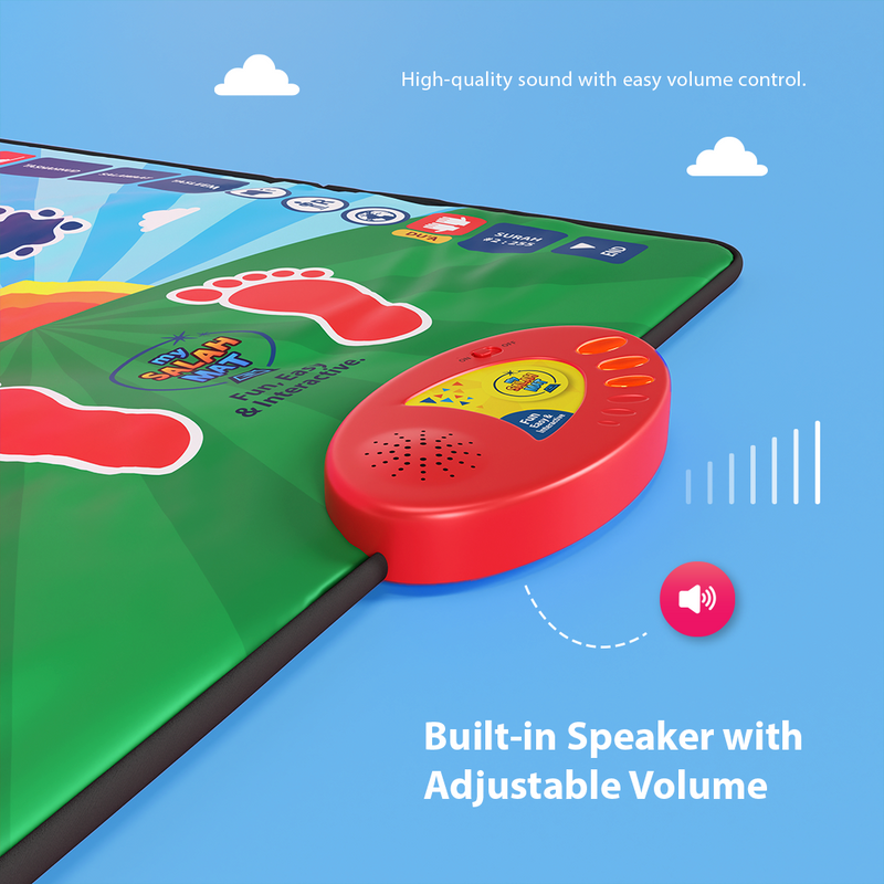 Smart Interactive Kids Prayer Mat | Now with Salah Translation | Ramadan & Eid Gift