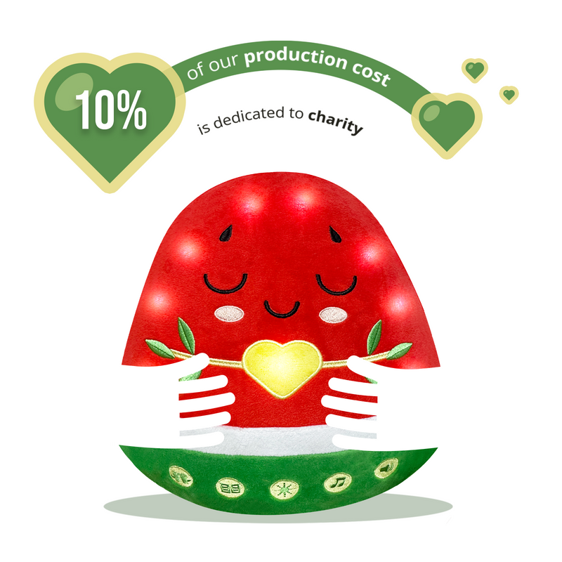 Nūr the Watermelon | A NEW Light-Up Interactive Islamic Plushie, Learn Surahs, Duas & More | Ramadan & Eid Gift