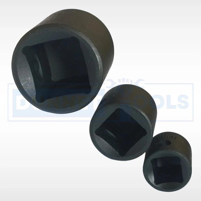 3 Piece Impact Socket Adapter Set Chrome Vanadium Reducers