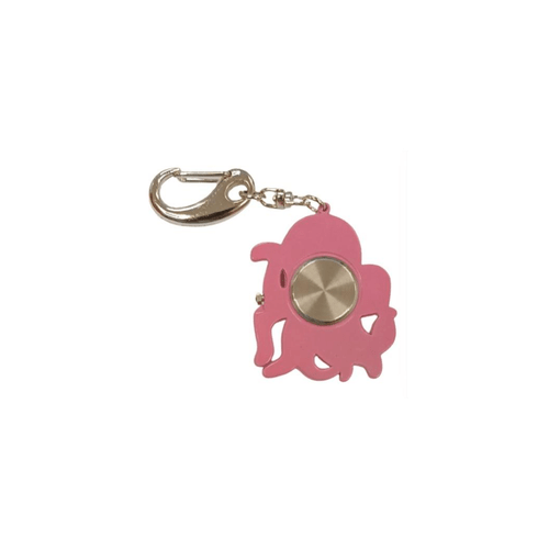 Imperial Key Chain Clock Pink Octopus IMP730 - CLEARANCE NEEDS RE-BATTERY - InStock
