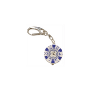 Imperial Key Chain Clock White & Blue £10 London Casinos IMP748B - CLEARANCE NEEDS RE-BATTERY - InStock