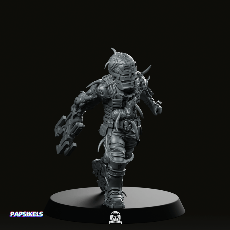 Infested Colonial Space Combat Engineer 3 Miniature Corrupted