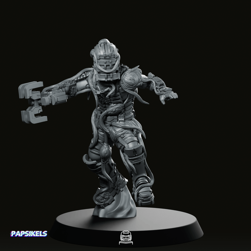 Infested Colonial Space Combat Engineer 4 Miniature Resin
