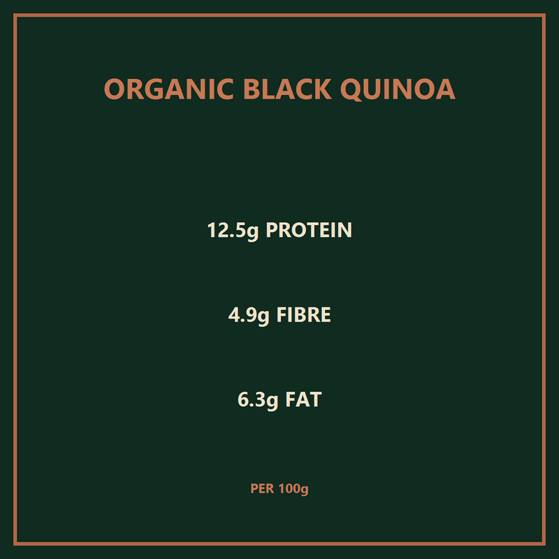 Infinity Organic Black Quinoa Grain