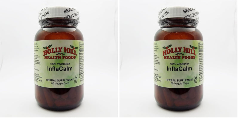Holly Hill Inflacalm - 60 Vegetarian Capsules (Pack of 2)