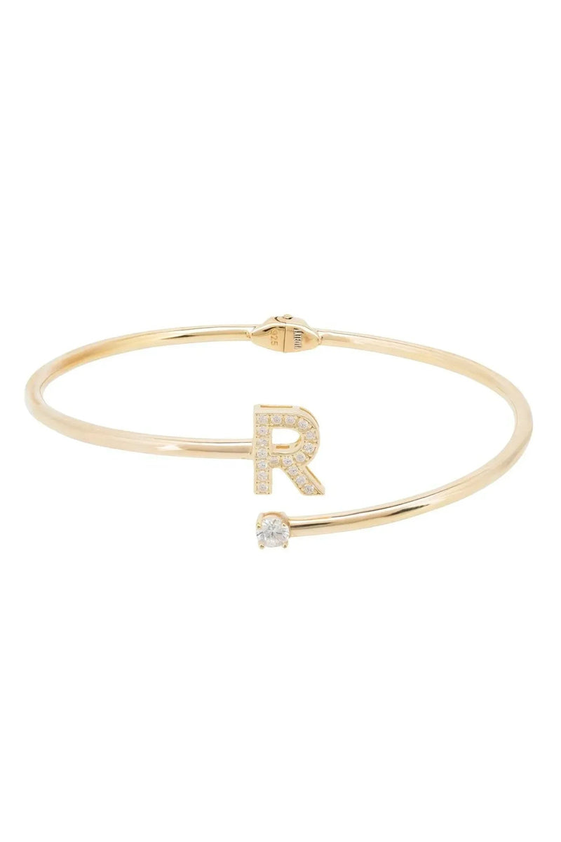 Initial Bangle Gold R