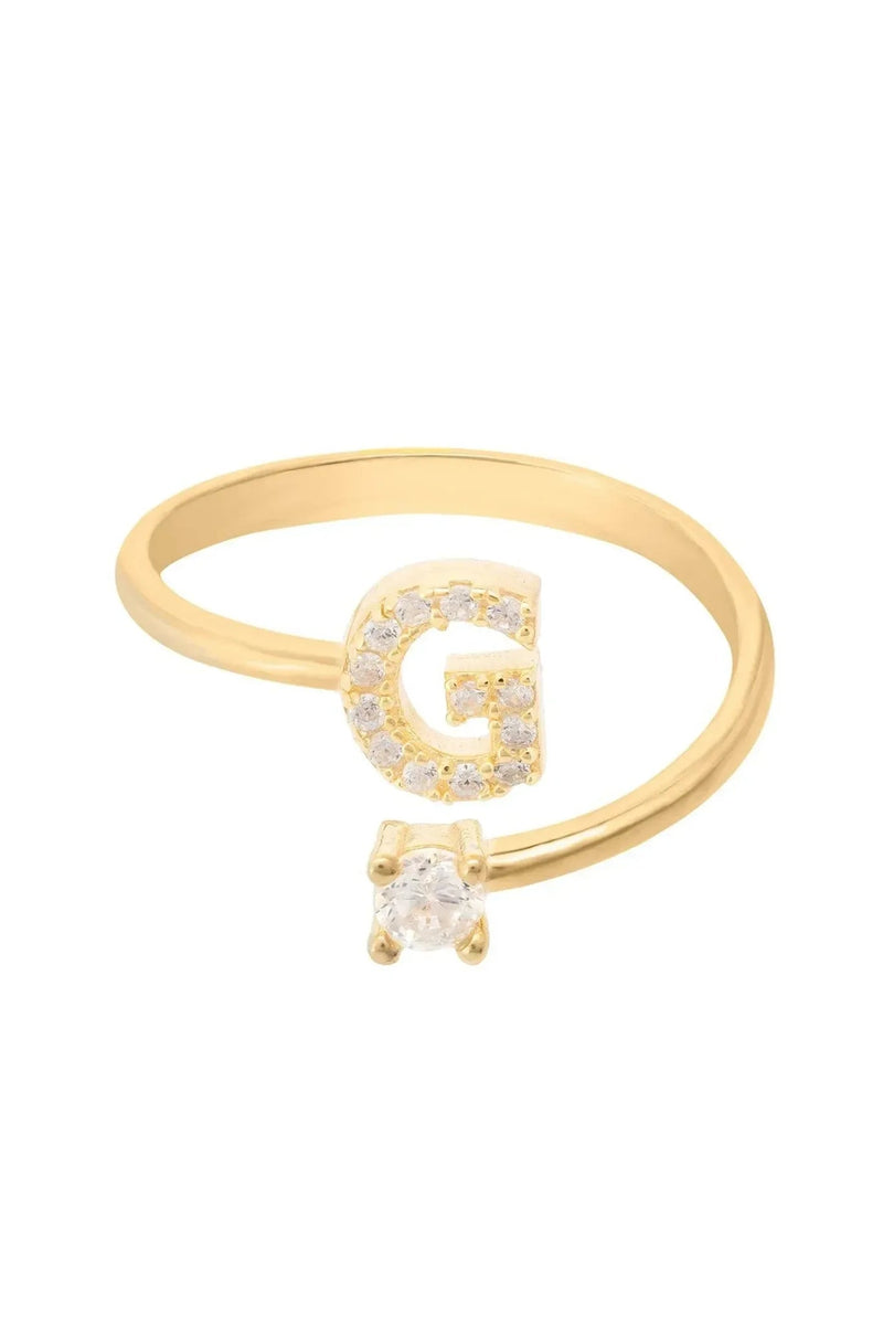 Initial Ring Gold G