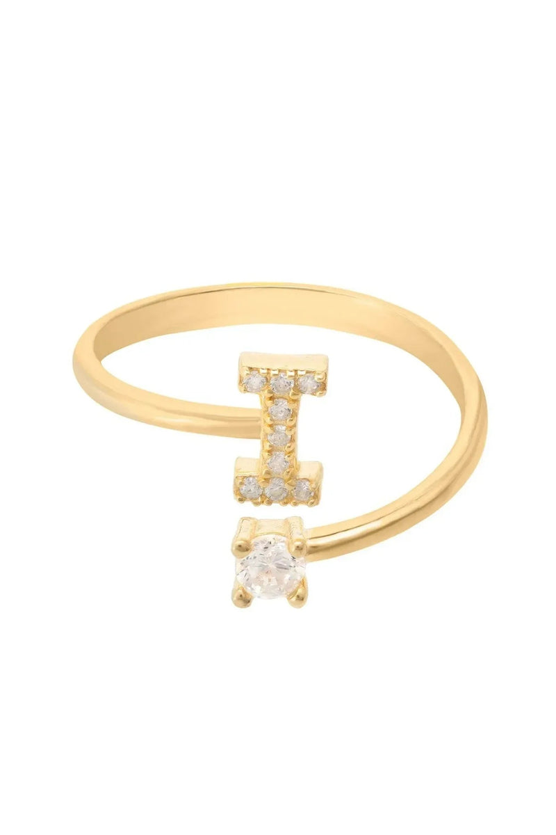 Initial Ring Gold I
