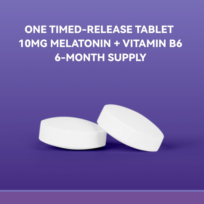 Inner Brightness Melatonin 10mg Tablets - Timed Release Sleep Aid | 200-Count