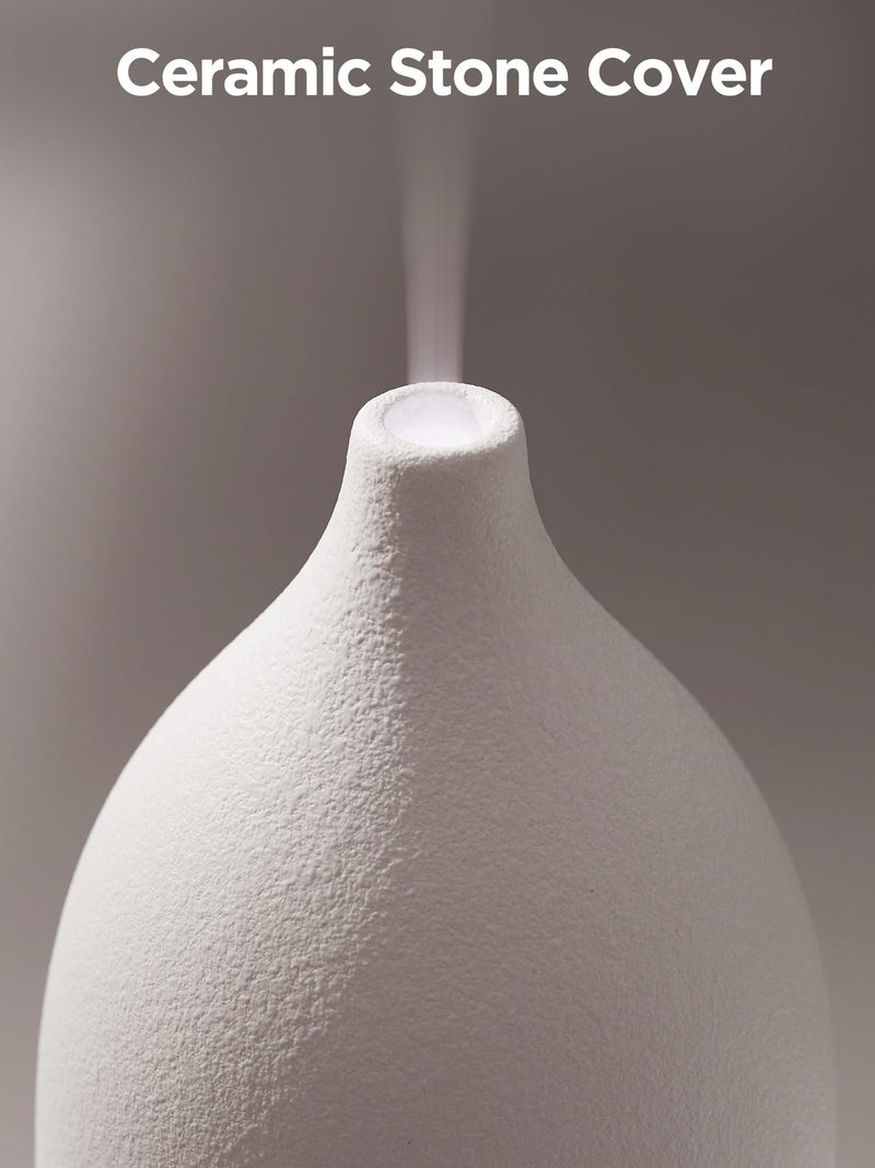 InnoGear 150ML Ceramic Oil Diffuser — Ultrasonic Mist, Auto Off, 2 Modes