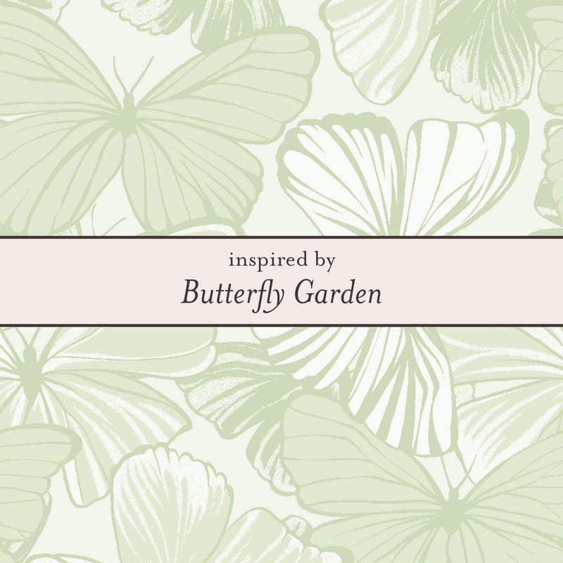 Laura Ashley Silver Butterfly Garden Stud Earrings