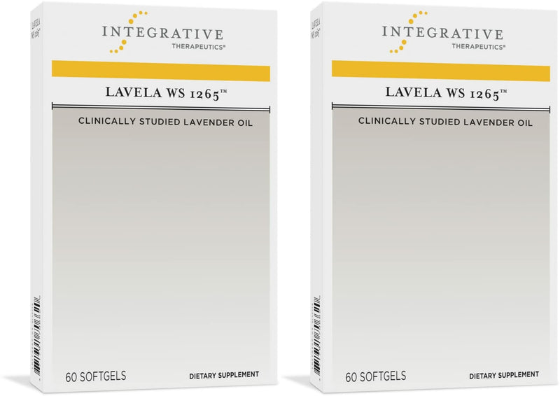 Integrative Therapeutics Lavela WS 1265 – Lavender Oil Softgels for Sleep & Stress Support (Dairy-Free)