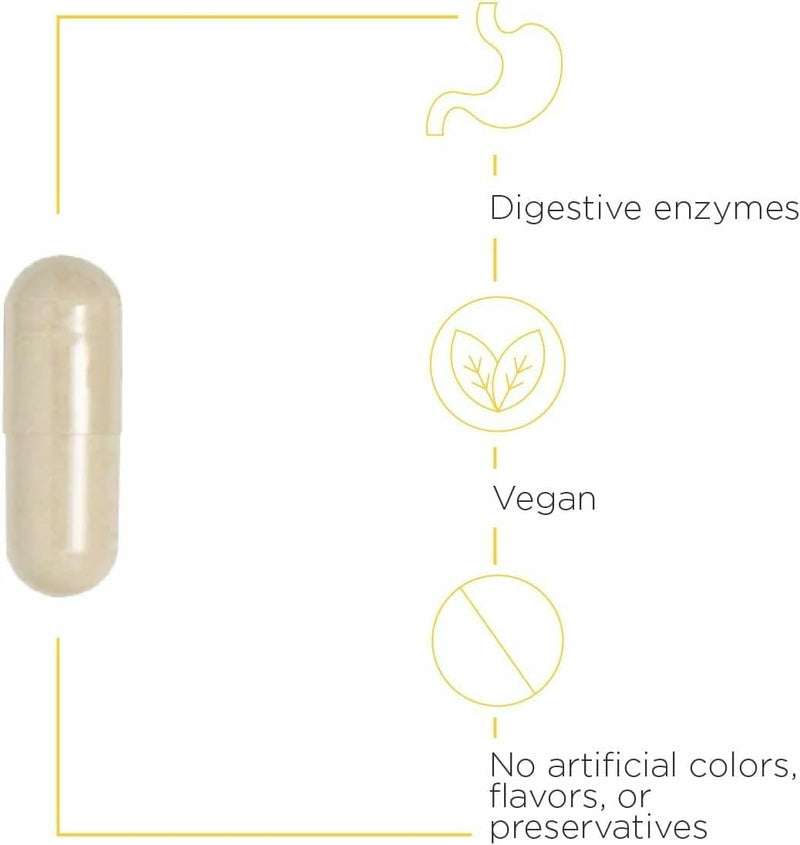 Integrative Therapeutics Similase – Digestive Enzyme Supplement for Adults, Dairy-Free & Vegan, 180 Count (90 Servings)