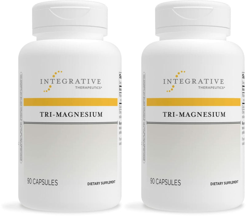 Integrative Therapeutics Tri-Magnesium – Supports Cellular Energy & Metabolism – 180 Capsules