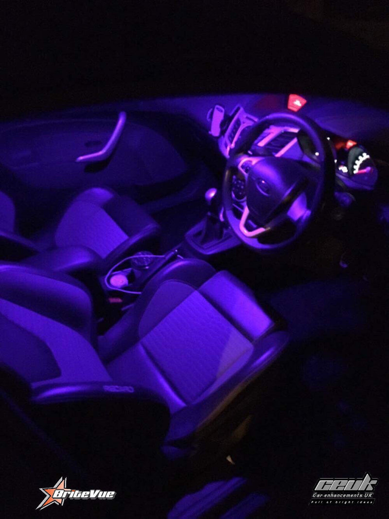 Fiesta MK7/7.5 Zetec S/ST-Line Interior LED Kit | CEUK Lighting Upgrade 2008–2017 (501 | T10 | W5W)