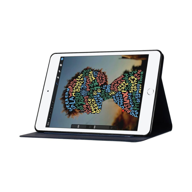 iPad Mini 1/2/3/4/5 Book Flip Case Leather Wallet with Magnetic Closure
