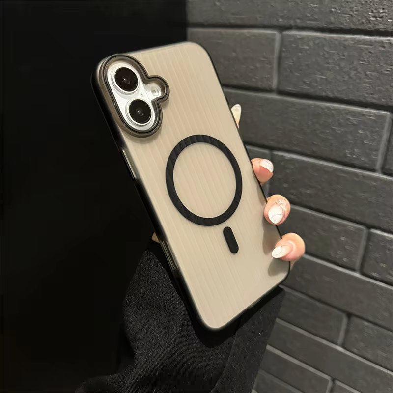 iPhone 16 Series Ultra-Thin Corrugated Case with MagSafe