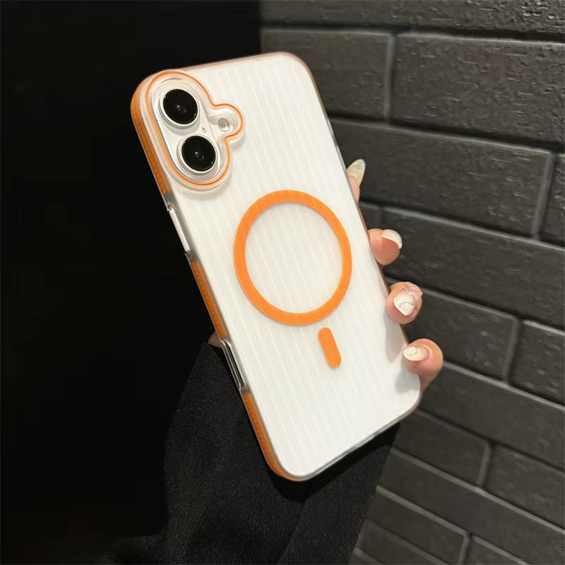 iPhone 16 Series Ultra-Thin Corrugated Case with MagSafe