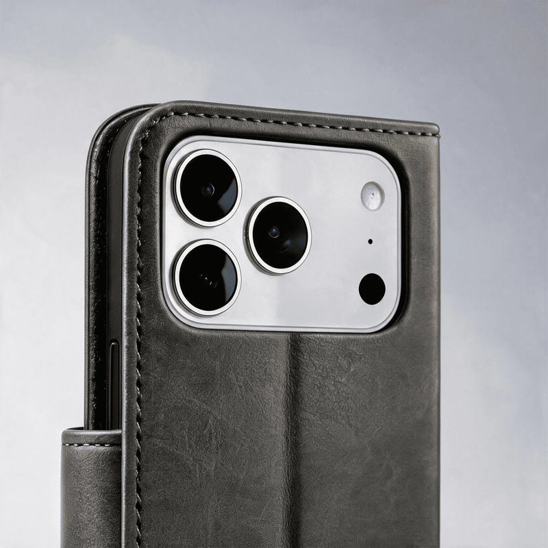 iPhone 18/17 Series Book Flip Case Leather Wallet