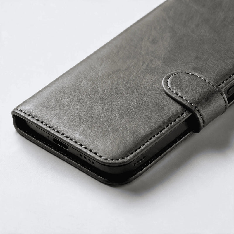 iPhone 18/17 Series Book Flip Case Leather Wallet