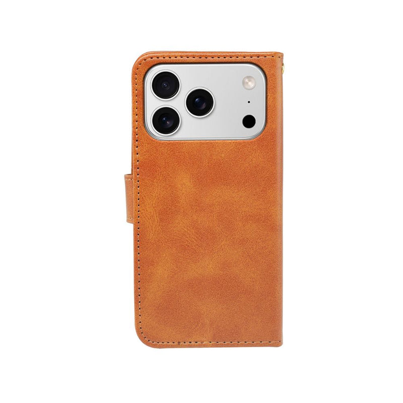 iPhone 18/17 Series Book Flip Case Leather Wallet