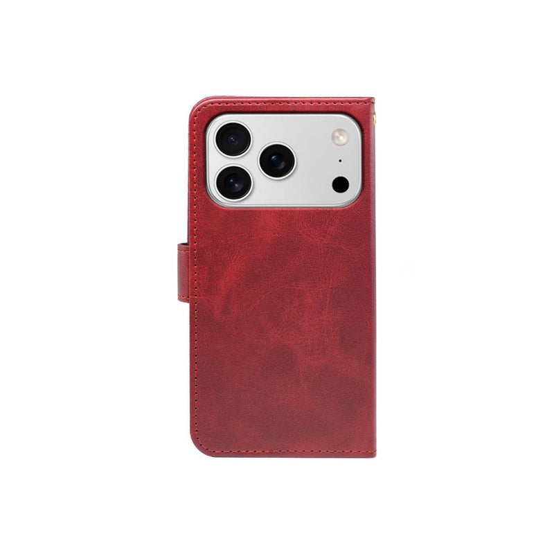 iPhone 18/17 Series Book Flip Case Leather Wallet