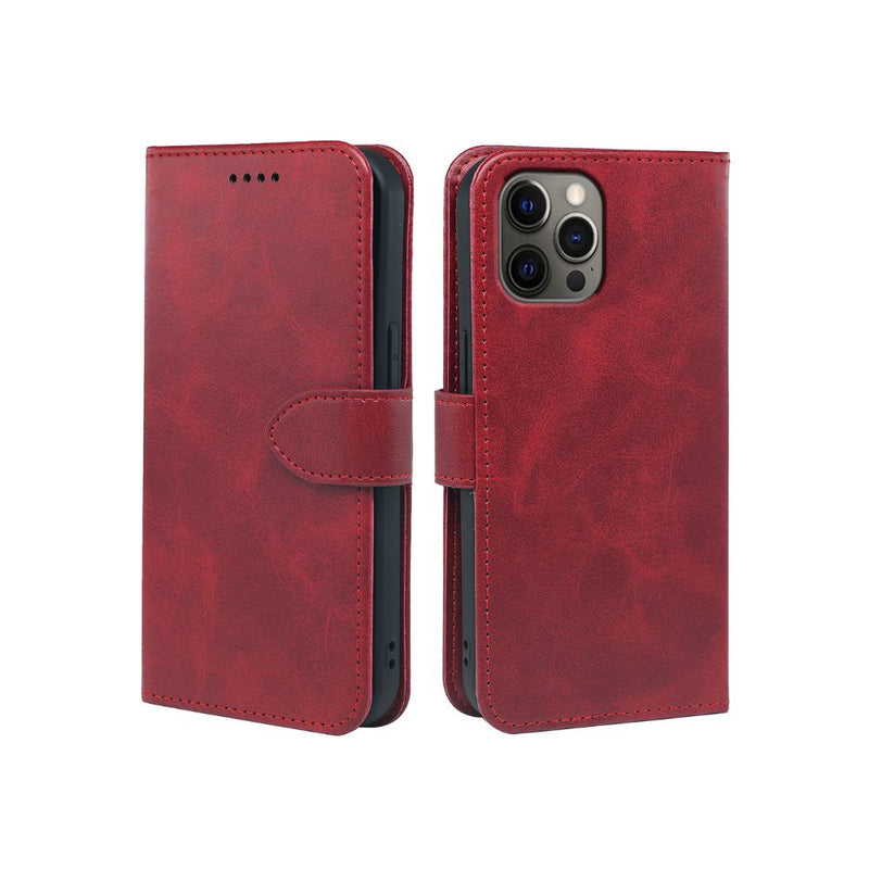 iPhone 13 Series Book Flip Case Leather Wallet