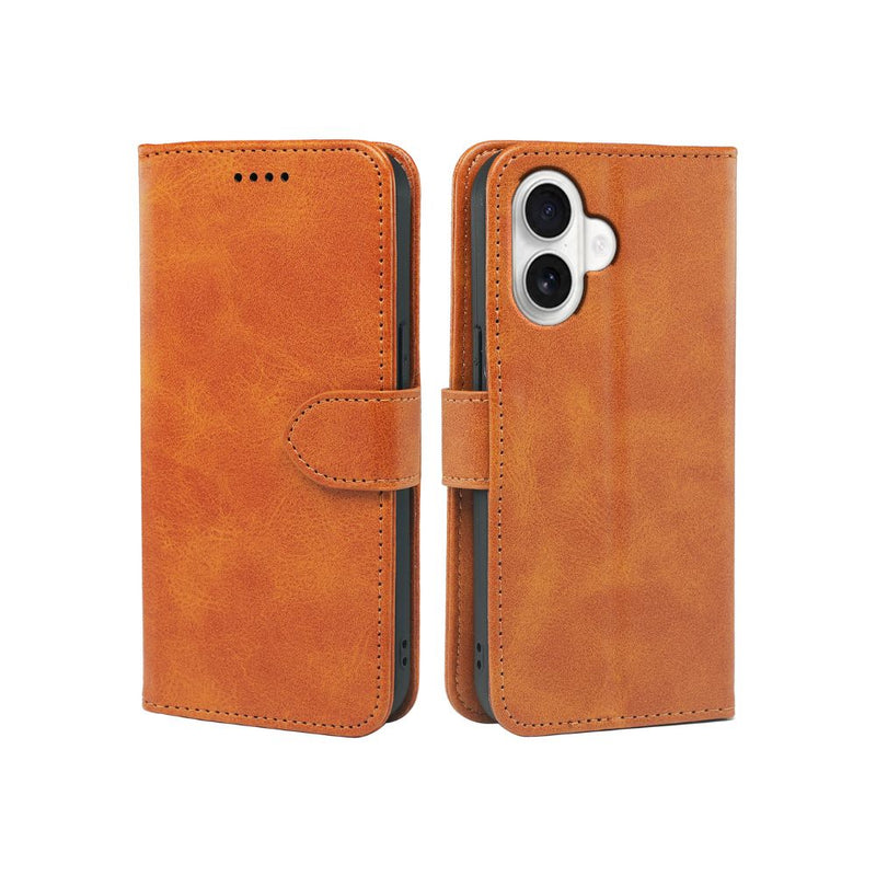 iPhone 18/17 Series Book Flip Case Leather Wallet