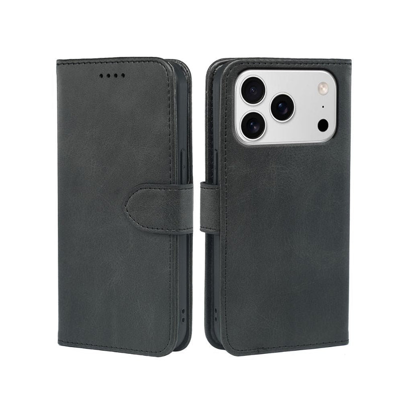 iPhone 18/17 Series Book Flip Case Leather Wallet