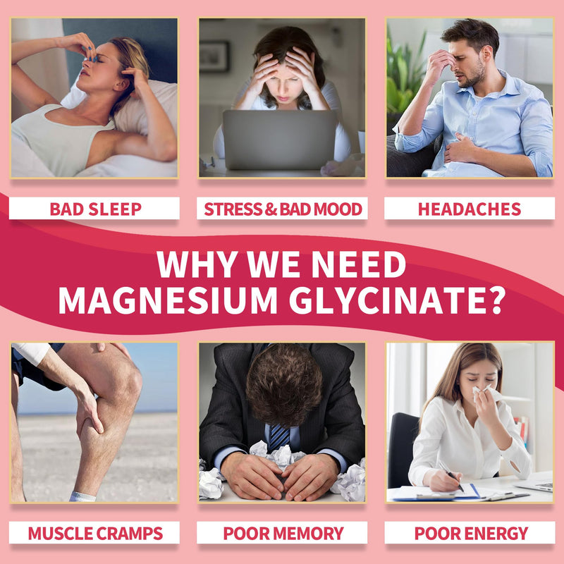 IRIDESICENT Magnesium Glycinate Gummies 400mg – Sugar-Free Cherry, Ashwagandha, Zinc, Vegan (120 Gummies)