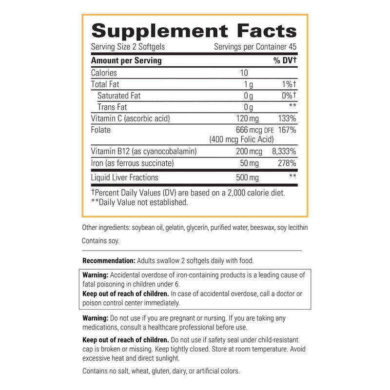 Integrative Therapeutics Iron Complex – Energy & Wellness Support (Gluten-Free & Dairy-Free)
