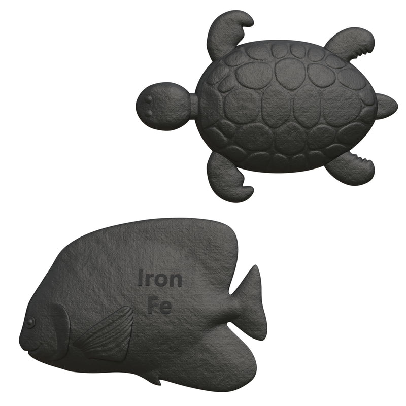 Iron Fish 2 Pack – Boost Iron in Food & Water (Fish + Turtle) | Ideal for Anemia, Athletes & Vegans
