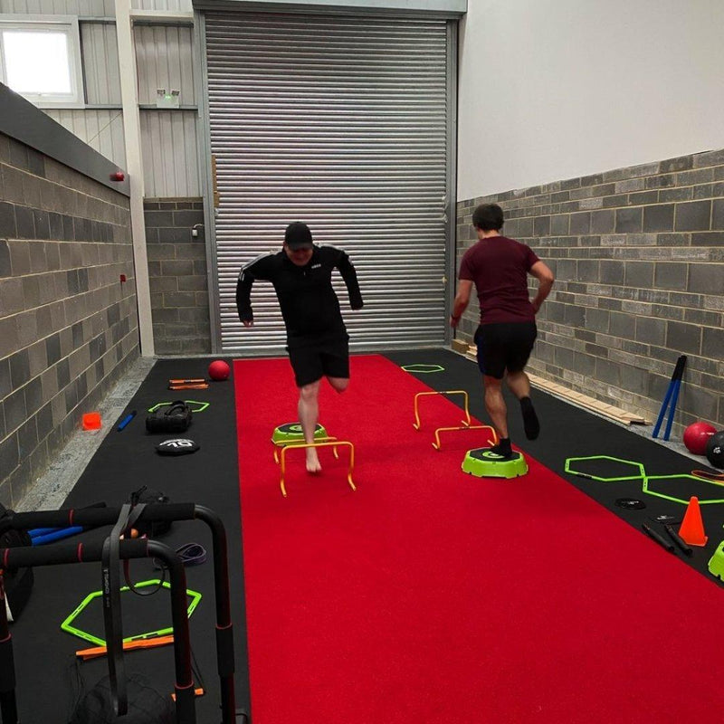 Sprung Plain Colour Uni Indoor Sprint Track - 2m Wide