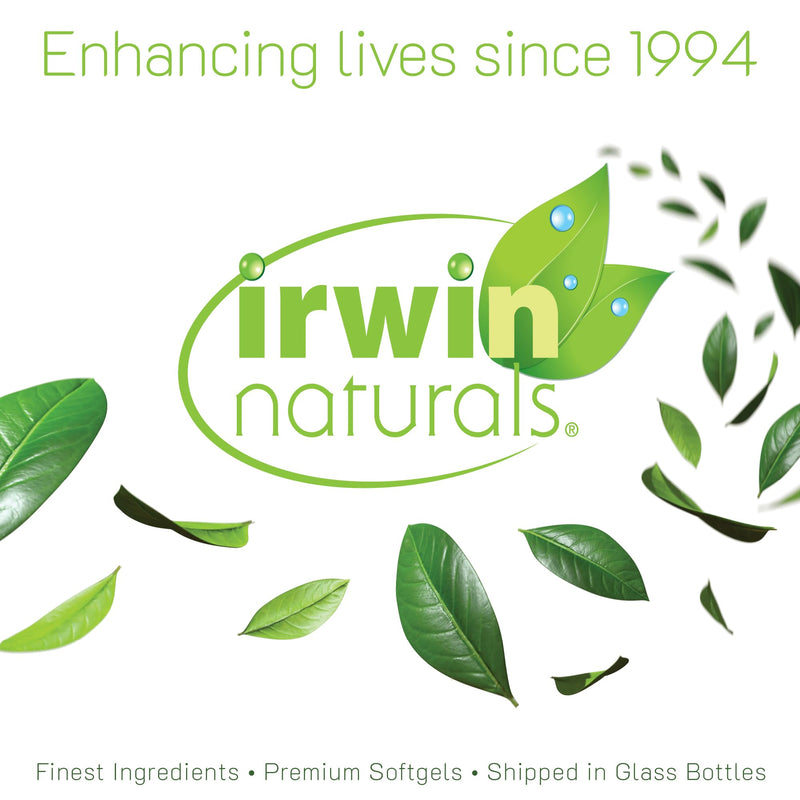 Irwin Naturals L-Citrulline + L-Arginine – 60 Liquid Soft-Gels | Nitric Oxide & Circulation Support
