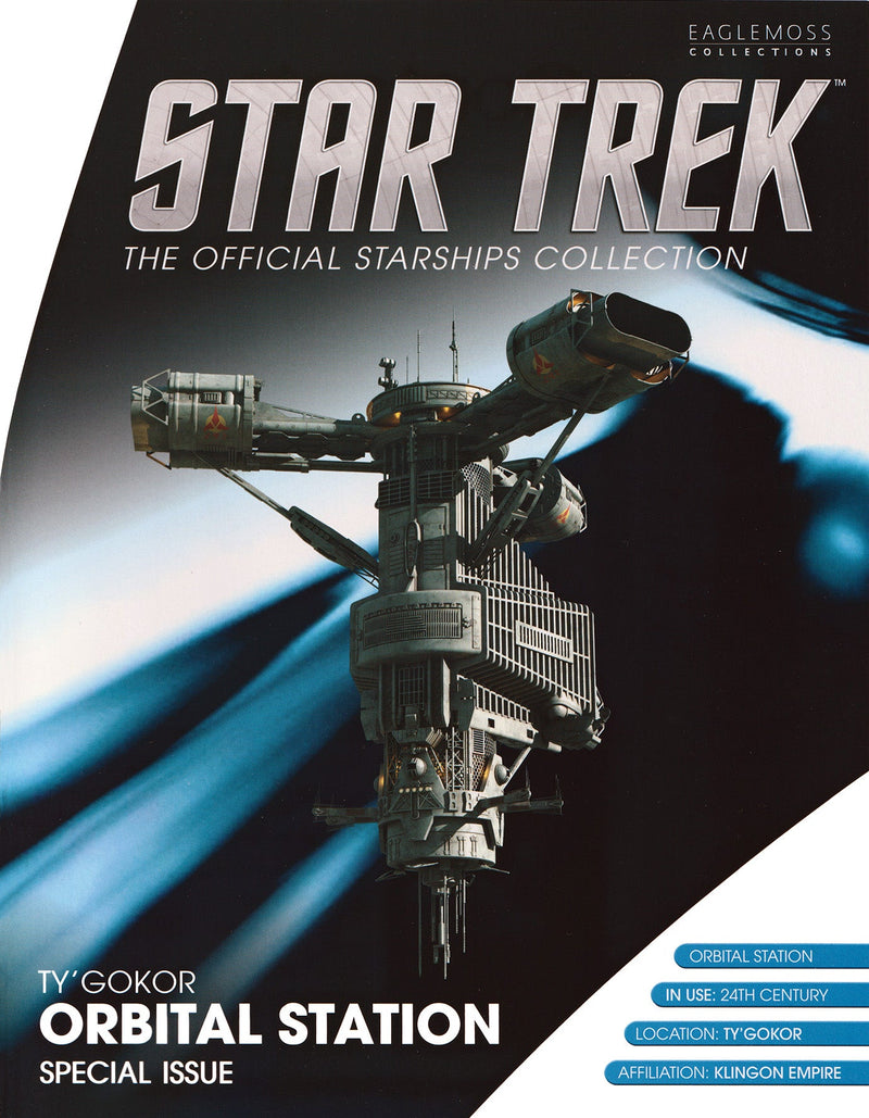 #29 Ty'Gokor Orbital Station Model Diecast Ship SPECIAL ISSUE (Eaglemoss / Star Trek)