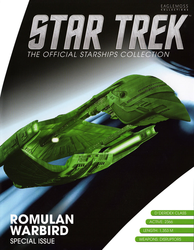 #16 Romulan Warbird XL EDITION Model Diecast Ship (Eaglemoss / Star Trek)