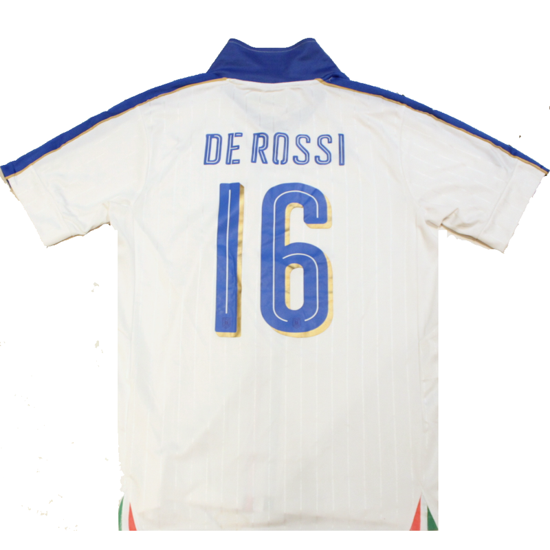 Italy 2015-2016 Away Shirt DE ROSSI (Excellent) L