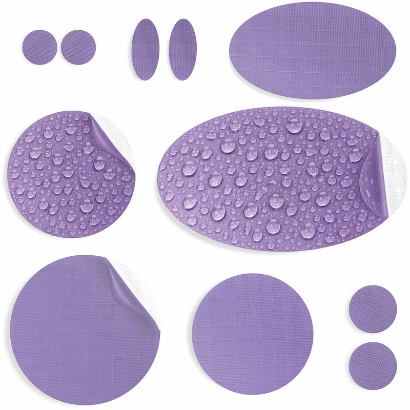 Repair Patches (30+ Colours) for Puffer Jackets, Tents, Upholstery - Stick On, Waterproof, Tear-Cold-Heat-Resistant